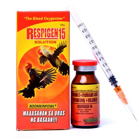 respigen 15|Respigen 15 IM 10ml – Sabong Depot Poultry & Gamefowl Supplies.